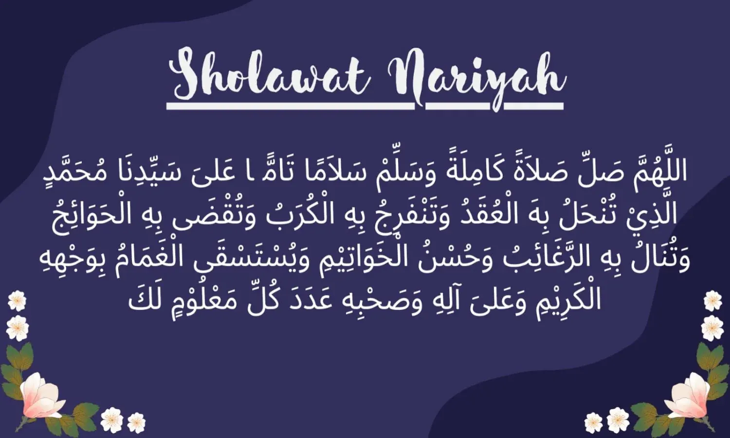 Sholawat Nariyah Lengkap Arab Latin Arti Waktu Mengamalkan Dan Keutamaanya Parboaboa
