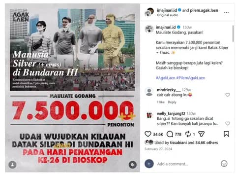 Di Balik Tiket Rp50 Ribu: Ekonomi Besar Perbioskopan