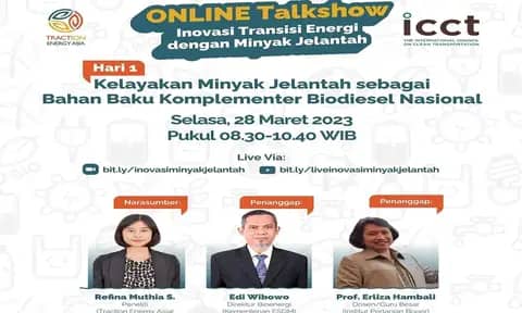 Minyak Jelantah Jadi Bahan Baku Biodiesel, Peneliti Paparkan Tantangannya