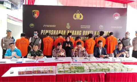 Sempat Melarikan Diri ke Malaysia, Pengedar Sabu 179 Kg Jaringan Aceh - Malaysia Diringkus Bareskrim