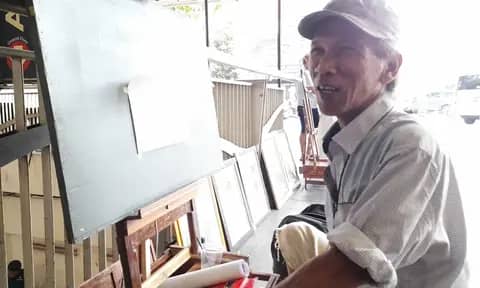 Cerita Atu Lukis, Pelukis Wajah dan Karikatur di Blok M Jakarta
