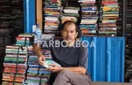 Pahit Jalan Hidup Sang Penggerak Lapak Buku Bekas Medan