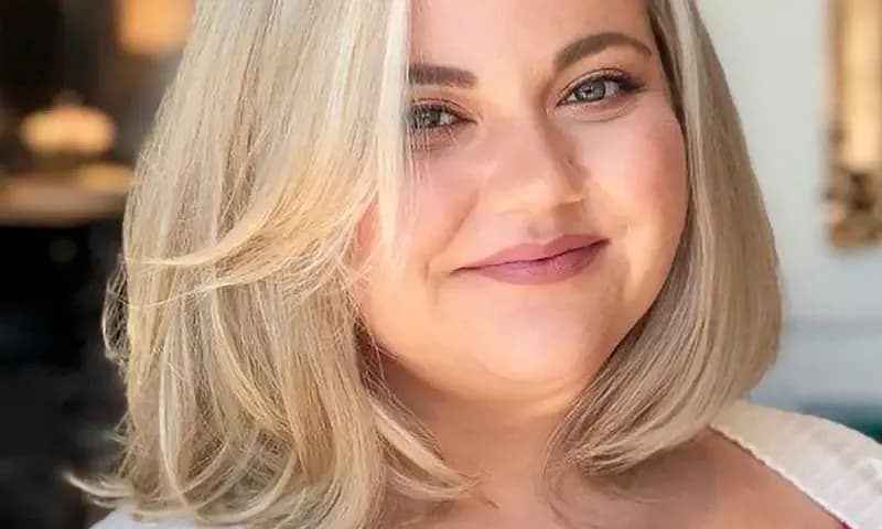 Model Rambut Pendek Wanita Gemuk (Foto : Pinterest @fashionhombre)