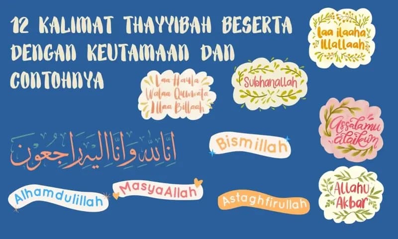 12 Kalimat Thayyibah (Foto: Parboaboa/Ratni)