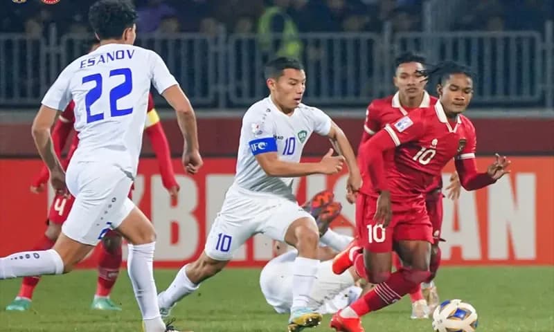 Timnas Indonesia U-20 bermain imbang tanpa gol melawan Uzbekistan pada pertandingan terakhir Grup A Piala Asia U-20 2023 di Istiqlol Stadium pada Selasa (7/3/2023). Hasil tersebut membuat timnas Indonesia U-20 gagal melaju ke babak gugur. (Foto: Instagram