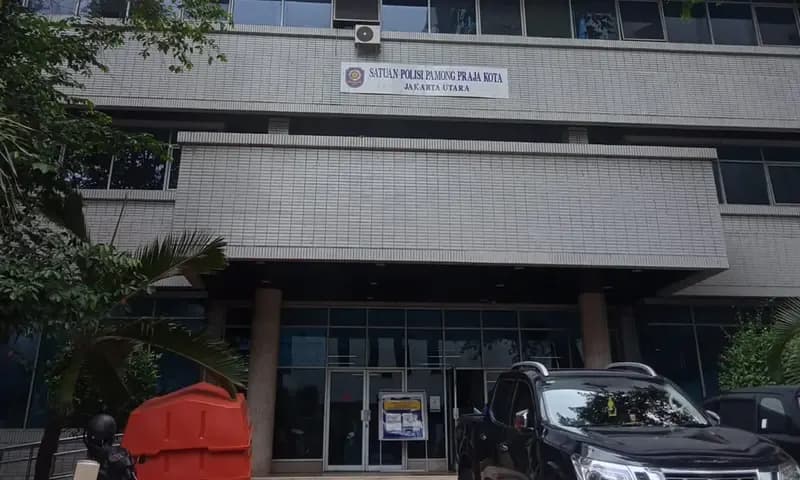 Kantor Satpol PP di Jakarta Utara ( Foto : Parboaboa/Apri Siagian)