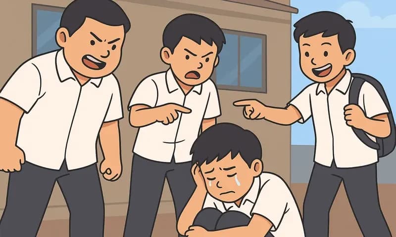 Seorang siswa berinisial MH (13) dari SMPN 19 Tangerang Selatan diduga meninggal dunia akibat perundungan (Foto: PARBOABOA/Defri).