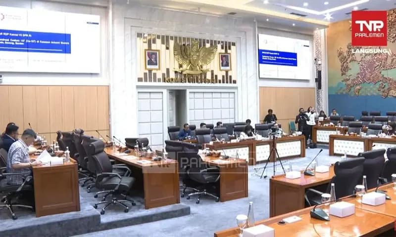 Kemenperin menemukan adanya sejumlah produk ekspor di Indonesia yang teridentifikasi unsur radioaktif (Foto: Tangkapan Layar TV Parlemen).
