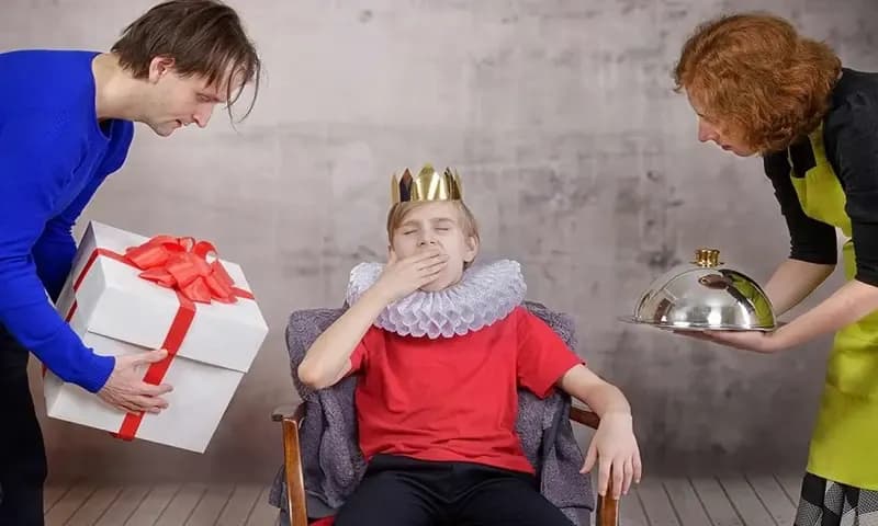 Ilustrasi pola asuh permisif (Foto: materikonseling.com)