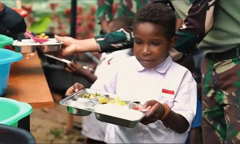 Pemerintah Indonesia gencar memperkuat penerapan Program Makan Bergizi Gratis (MBG) (Foto: dok. Sekretarat Negara).