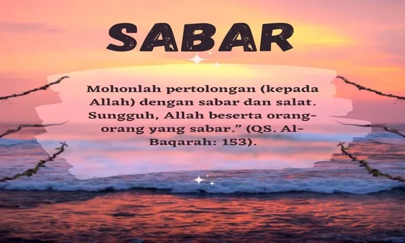 Pengertian Sabar (Foto :Parboaboa/Ratni)