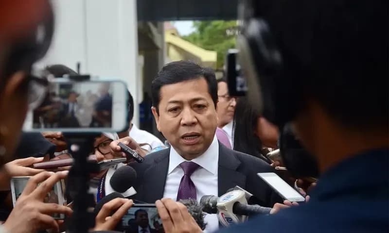 Mantan Ketua DPR RI, Setya Novanto (Setnov) dinyatakan bebas dari lapas Sukamiskin Bandung pada Minggu (17/8/2025) (Foto: IG/@s.novanto).