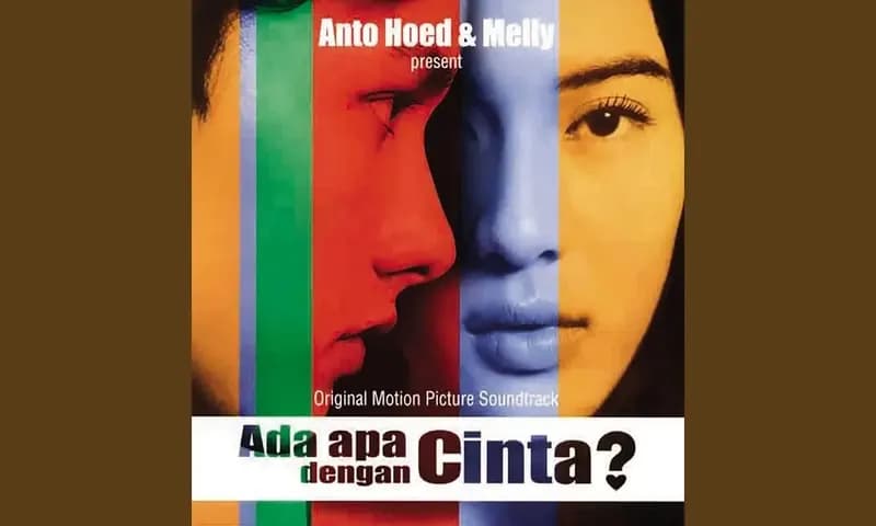 Poster film Ada apa dengan Cinta? (Foto: Tangkapan layar YouTube mellygoeslaw)