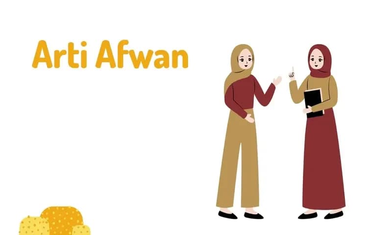 Afwan artinya (Foto: Parboaboa/Ratni)