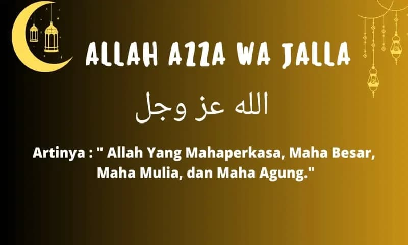 Allah Azza Wa Jalla (Foto: Parboaboa/Ratni)