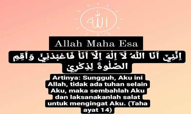 Arti Allah Maha Esa (Lamsari/Parboaboa.com)