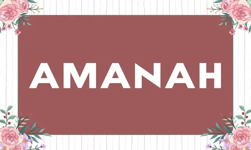 Amanah Artinya (Foto: Parboaboa/Nada)