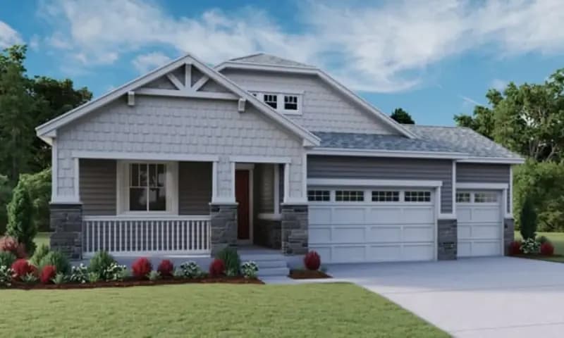 Model rumah Amerika klasik, foto: Rumah.com