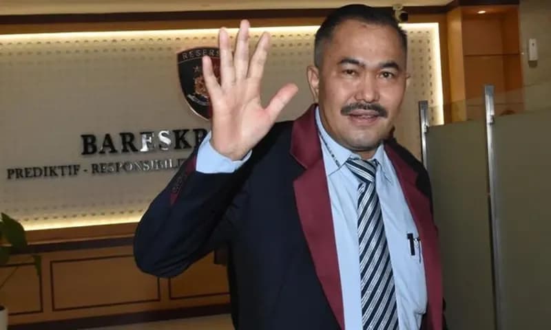 Direktur Utama PT Taspen ANS Kosasih laporkan Kamaruddin Simanjuntak (Foto: ANTARA/Indrianto Eko Suwarso)