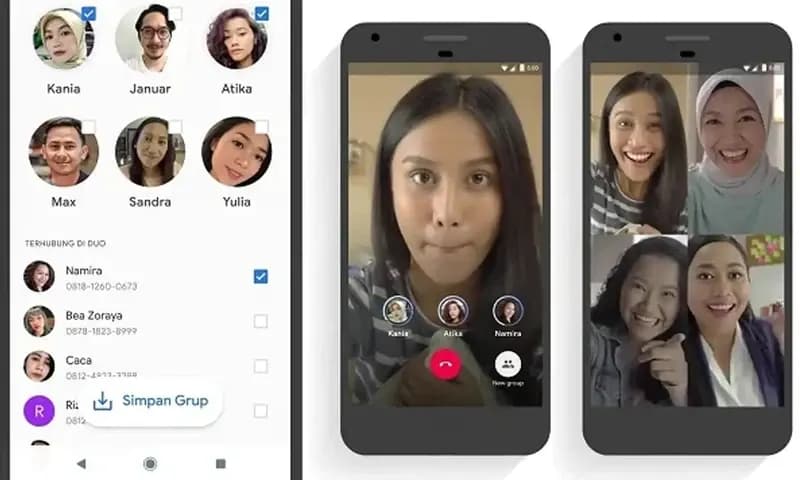 Ilustrasi aplikasi video call gratis