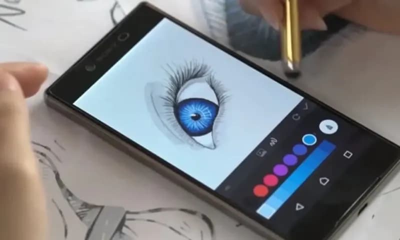 Aplikasi menggambar di HP