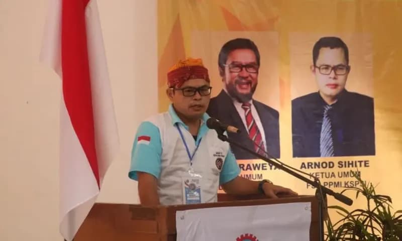 Wakil Ketua Umum DPP KSPSI Arnod Sihite (Foto: sindonews.com)