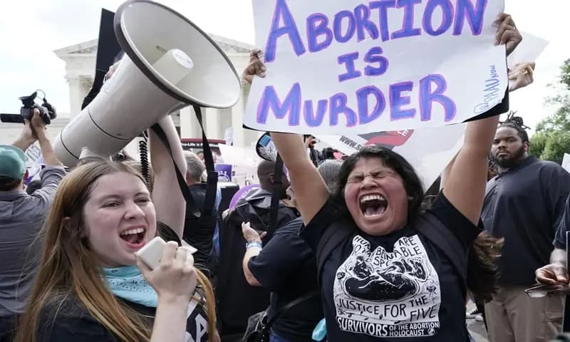 MA Amerika Serikat resmi melarang aborsi setelah 15 minggu. AP