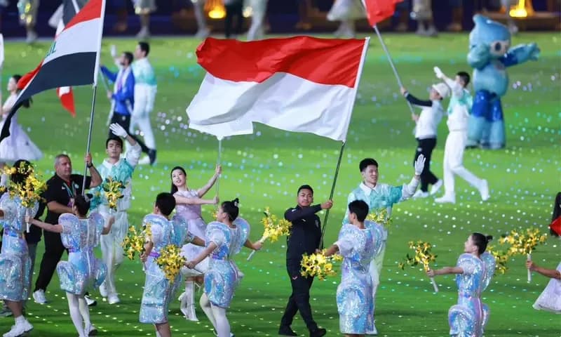 Turnamesn Asian Games 2022 Hangzhou telah resmi berakhir pada Minggu, 8 Oktober 2023 dengan hasil akhir Indonesia berada di peringkat ke-13. (Foto: NOC Indonesia)