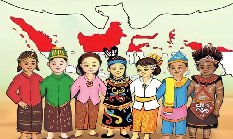 Ilustrasi Suku Bangsa (Dok. PPKnKita)