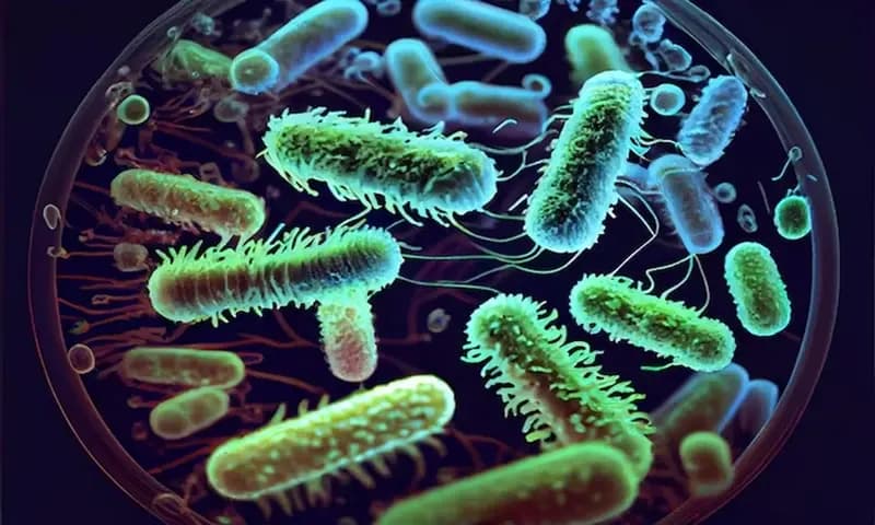 Ilustrasi bakteri salmonella (Foto: Freepik/user21908677)