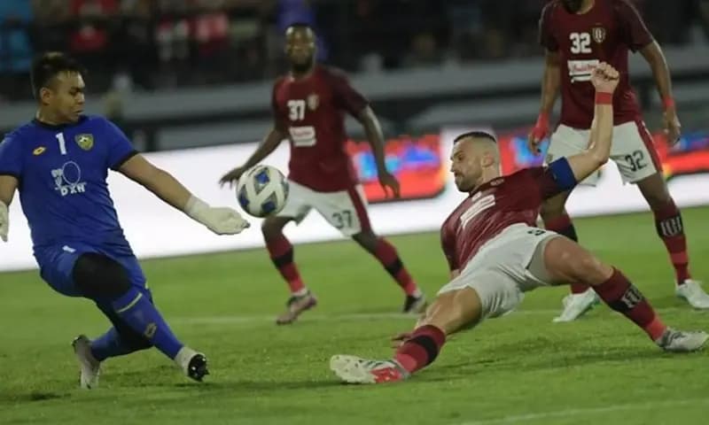Bali United kalah telak 2-5 dari wakil Kamboja Visakha (Foto: Antara/Nyoman Budhiana)