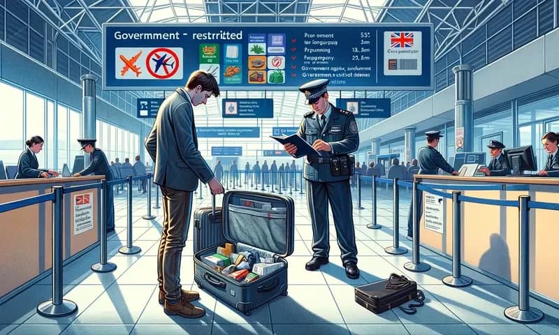 Ilustrasi pengecekan barang bawaan dari luar negeri di bandara (Foto: PARBOABOA/Norben Syukur)