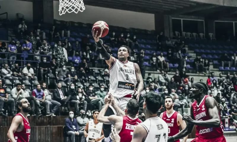 Timnas basket putra Indonesia mengalami kekalahan dalam laga perdananya di Asian Games 2022 dari Korea Selatan. (Foto: Perbasi)