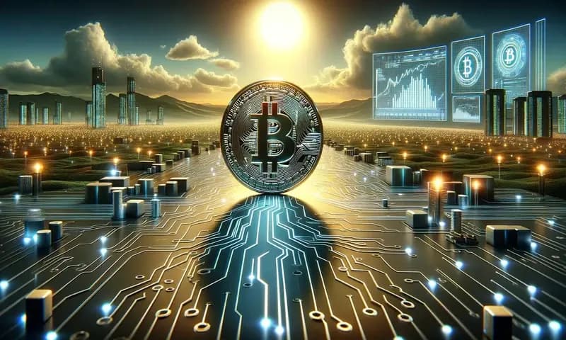 Ilustrasi bitcoin yang menjadi mata uang kripto terbesar berbentuk digital (Foto: Parboaboa/Ratni)