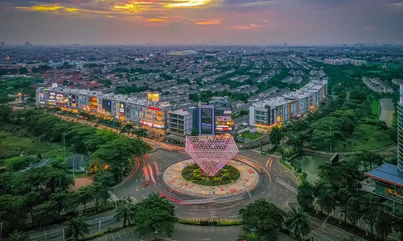 Gambar Keindahan Kota Bekasi. (Foto: Pinhome.com)