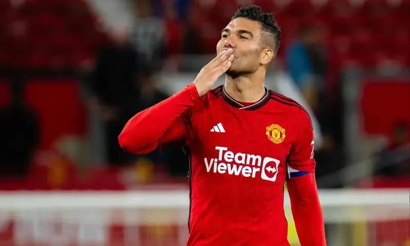 Gelandang Manchester United, Casemiro. (Foto: Instagram/@casemiro)