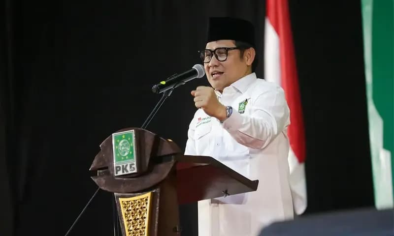 Ketua Umum PKB, Muhaimin Iskandar belum berniat memasangkan Anies-Sohibul dalam Pilgub Jakarta 2024 (Foto: Instagram/@cakiminnow)
