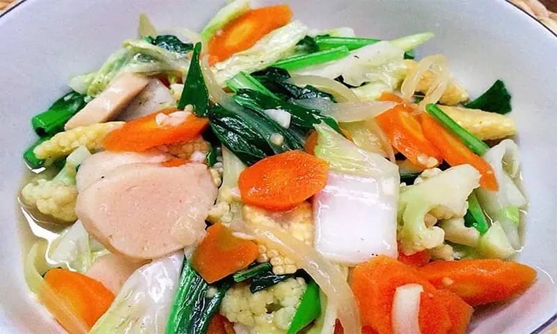 Resep capcay kuah (resepdapurmama)