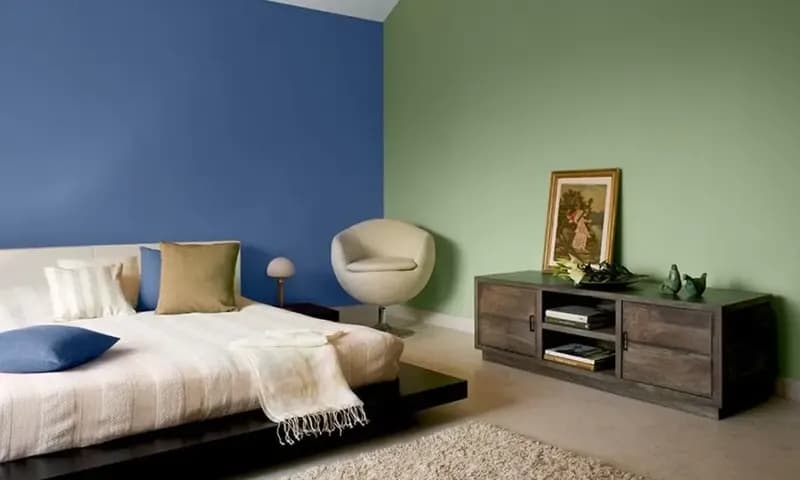 Cat kamar tidur 2 warna, foto: 99.co