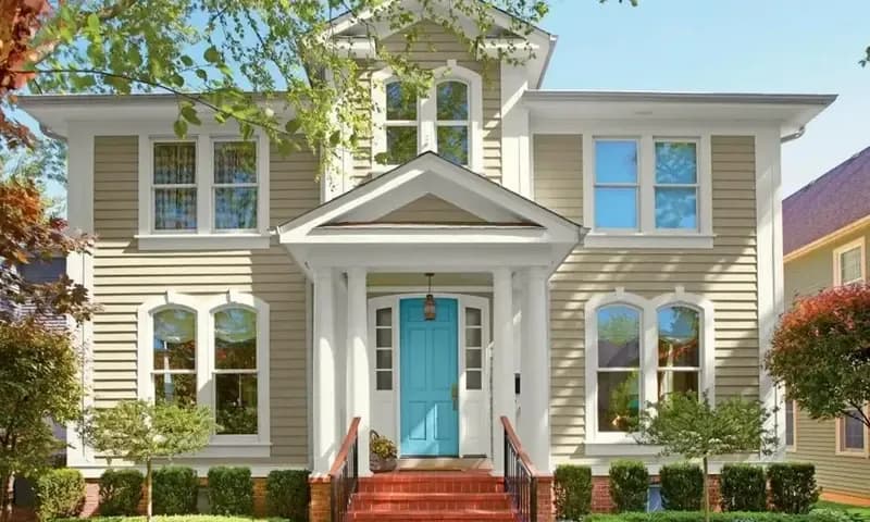 Inspirasi warna cat luar rumah terkini, foto: hgtv.com