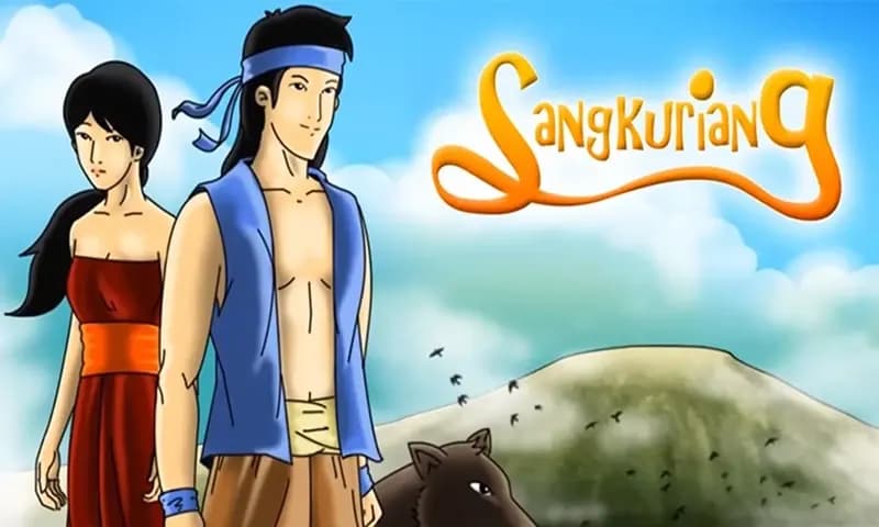 Cerita Sangkuriang dalam Bahasa Inggris (Dok:Popmama.com)