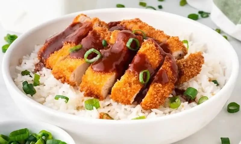 Resep Chicken Katsu Rice Bowl (Dok: Pinterest)