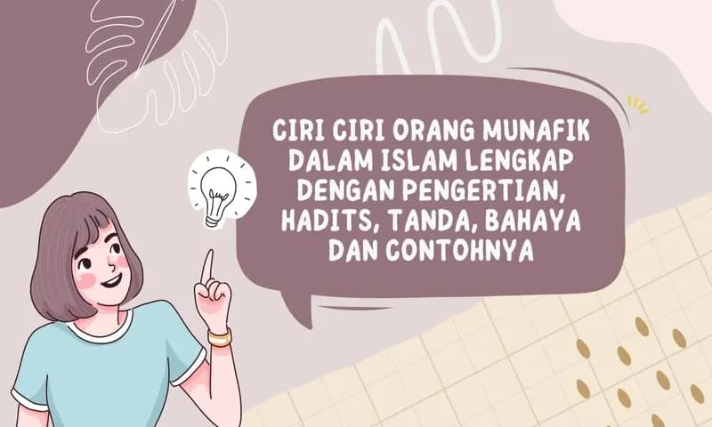 Ciri-ciri Orang Munafik (Foto: Parboaboa/Winda)
