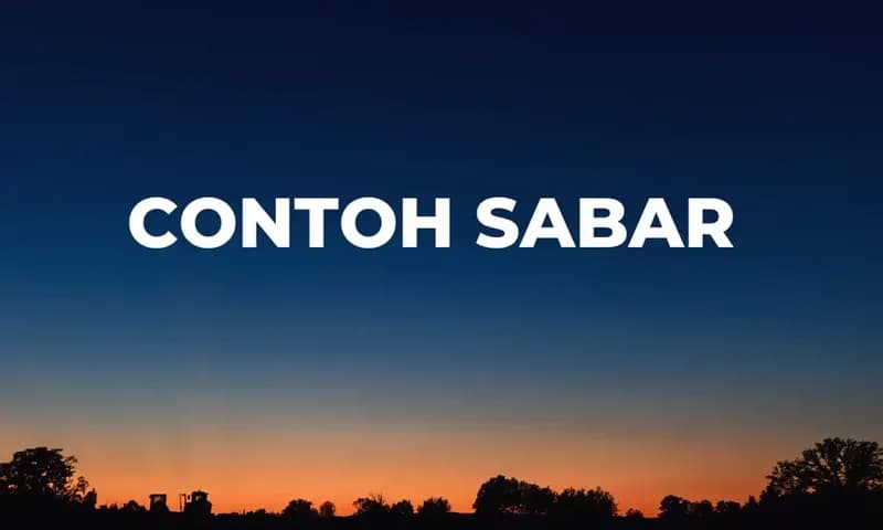 Contoh Sabar (Foto :Parboaboa/Ratni)