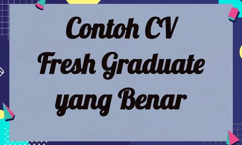 Ilustrasi Contoh CV Fresh Graduate yang Benar (Foto: Parboaboa/Ester)
