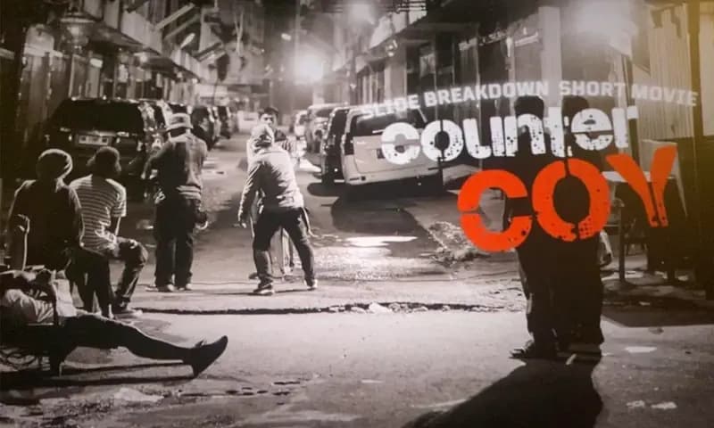 Suasana nonton bareng film Counter Coy di Kota Medan. (Foto: PARBOABOA/Ilham Pradilla)
