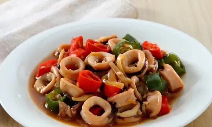 Resep Cumi Saus Tiram