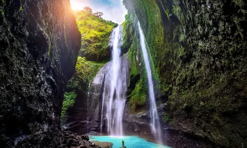 Curug di Bandung Barat, foto: Kumparan