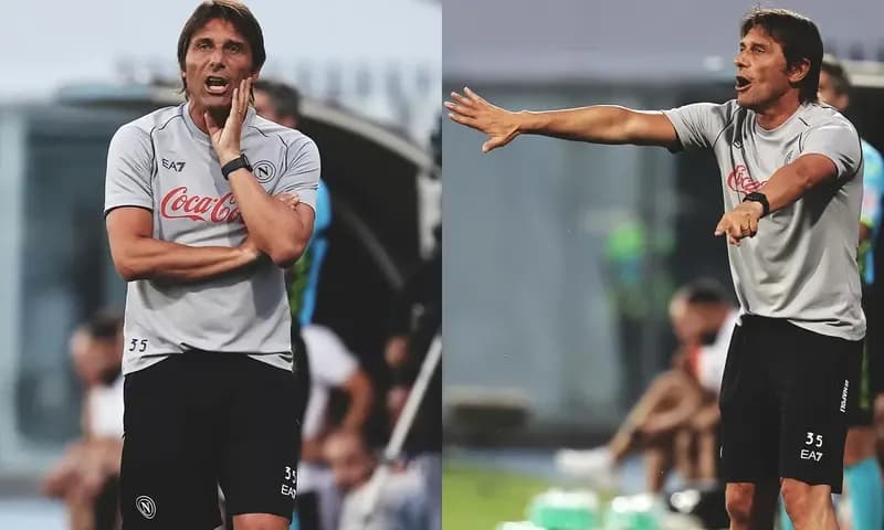 Debut Antonio Conte sebagai pelatih anyar Napoli di kompetisi resmi harus tercoreng setelah I Partenopei menelan kekalahan telak 0-3 dari tuan rumah Hellas Verona pada pertandingan pembuka Serie A musim 2024/2025. (Foto: Instagram/@officialsscnapoli)