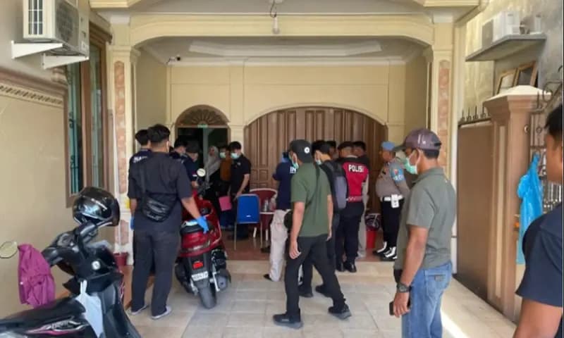 Situasi Penangkapan Terduga Teroris di Aceh. (Foto: Dok. Densus 88)